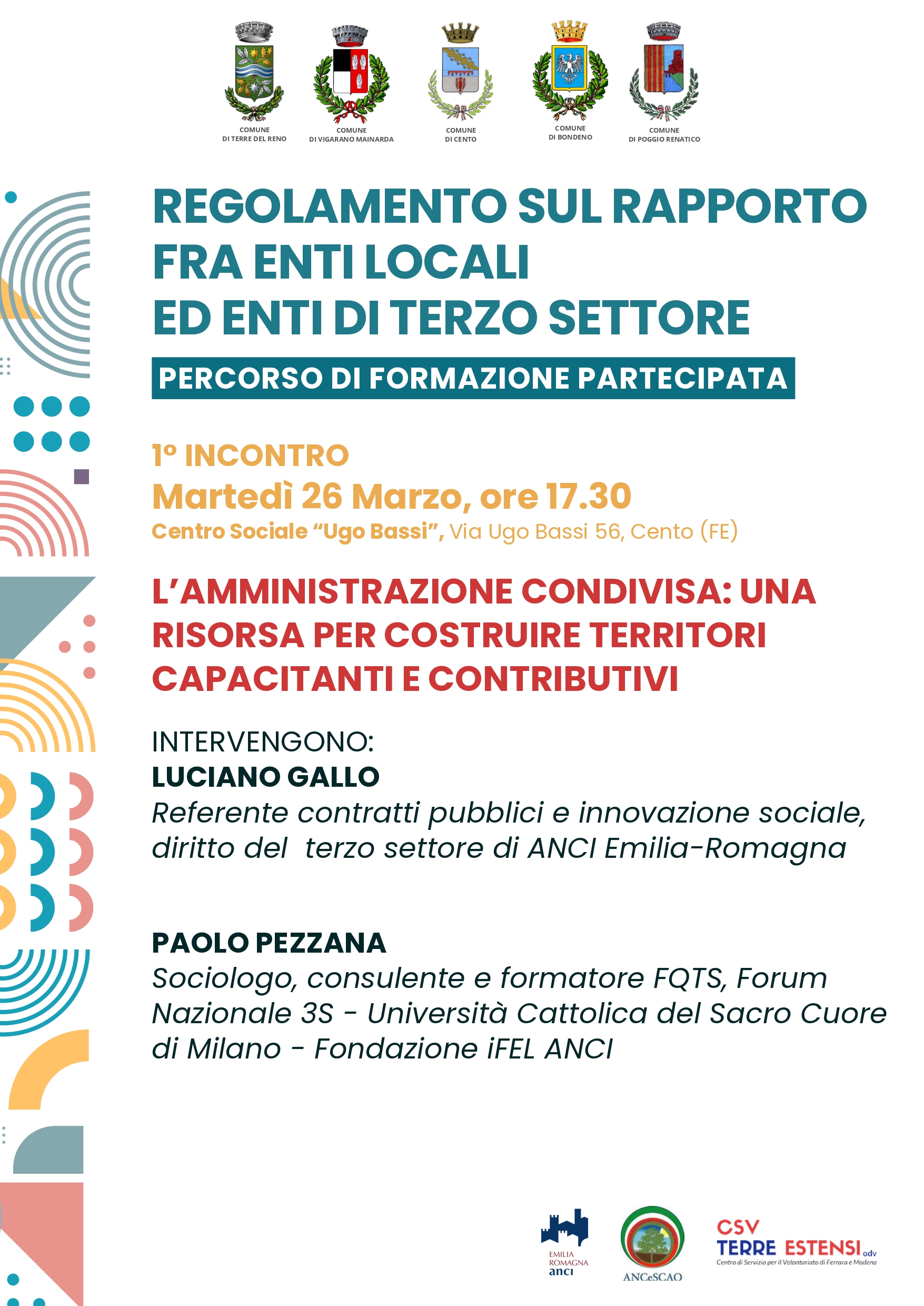 locandina prima incontro formativo