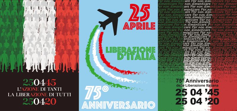 immagini tre bozzetti alunni scuole Taddia, con tricolore