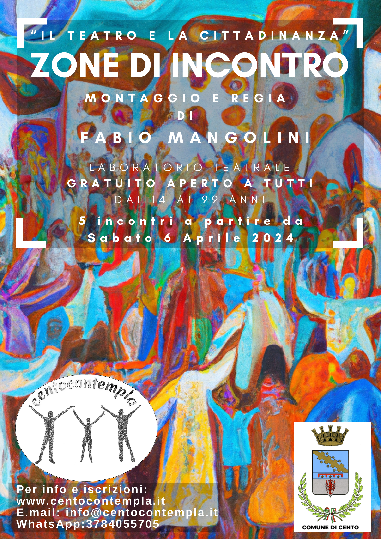 locandina laboratori con quadro 