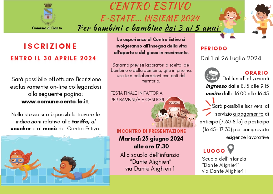 cartolina Cre infanzia