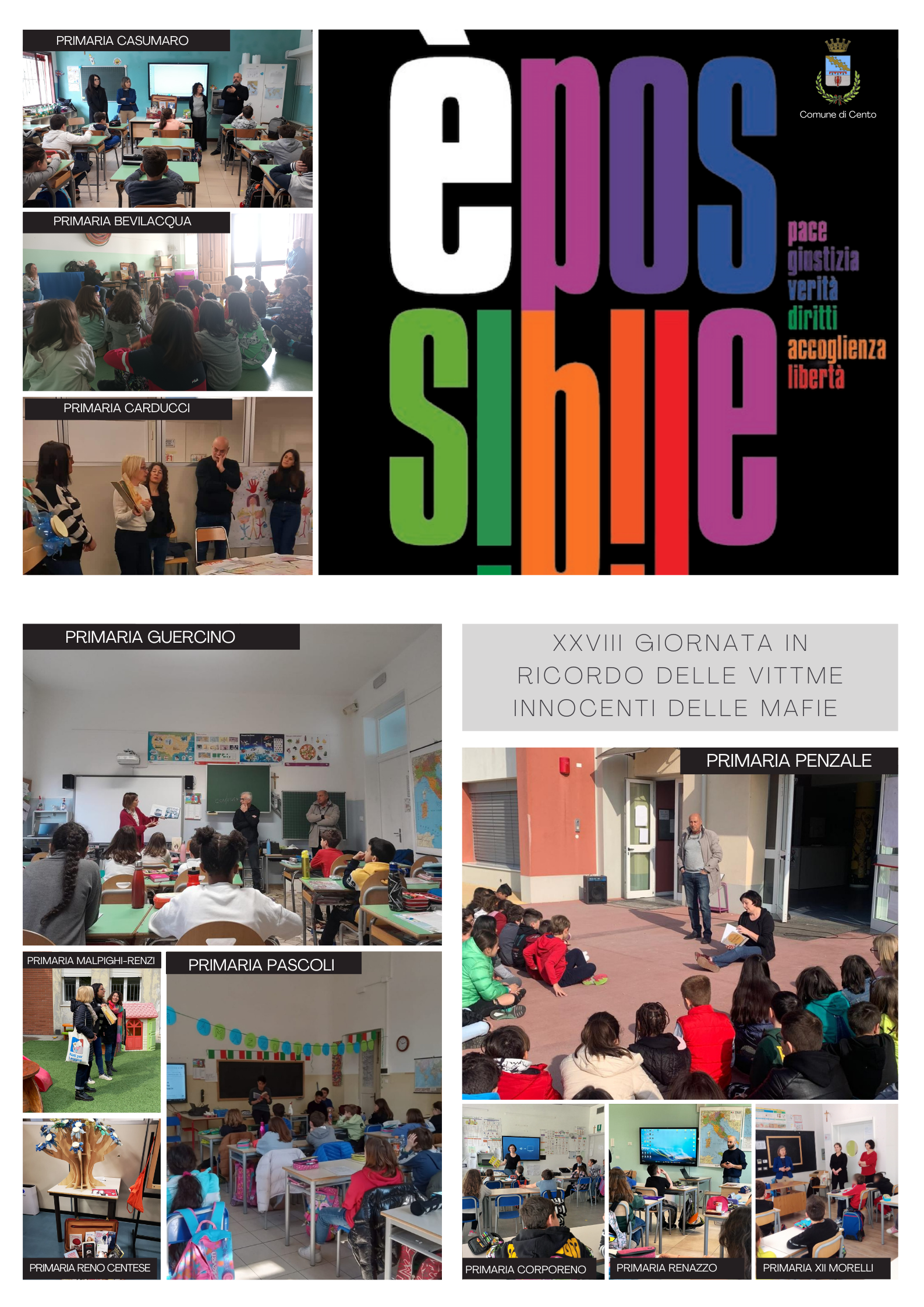 fotografie letture in aula nelle scuole primarie