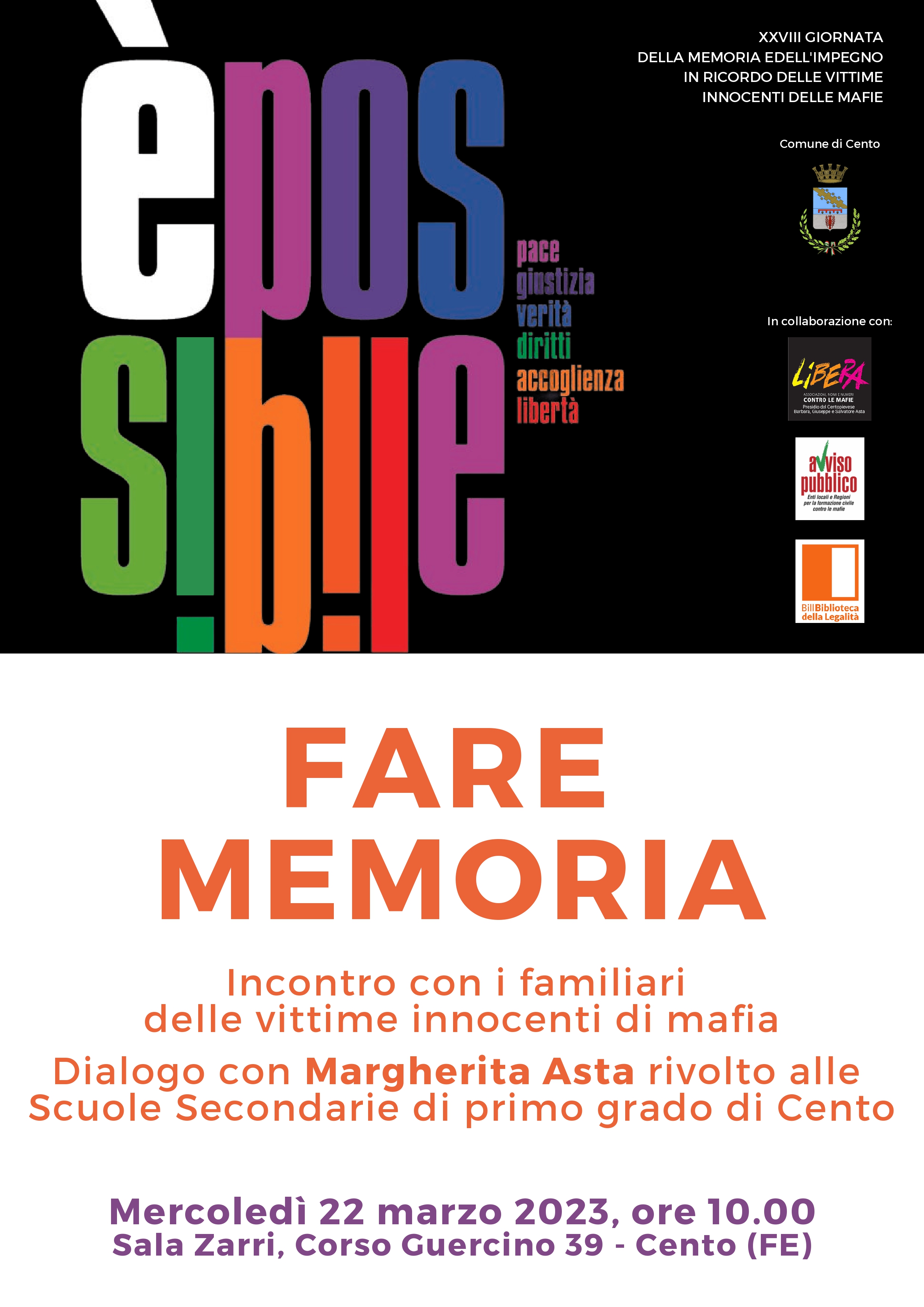locandina Fare memoria