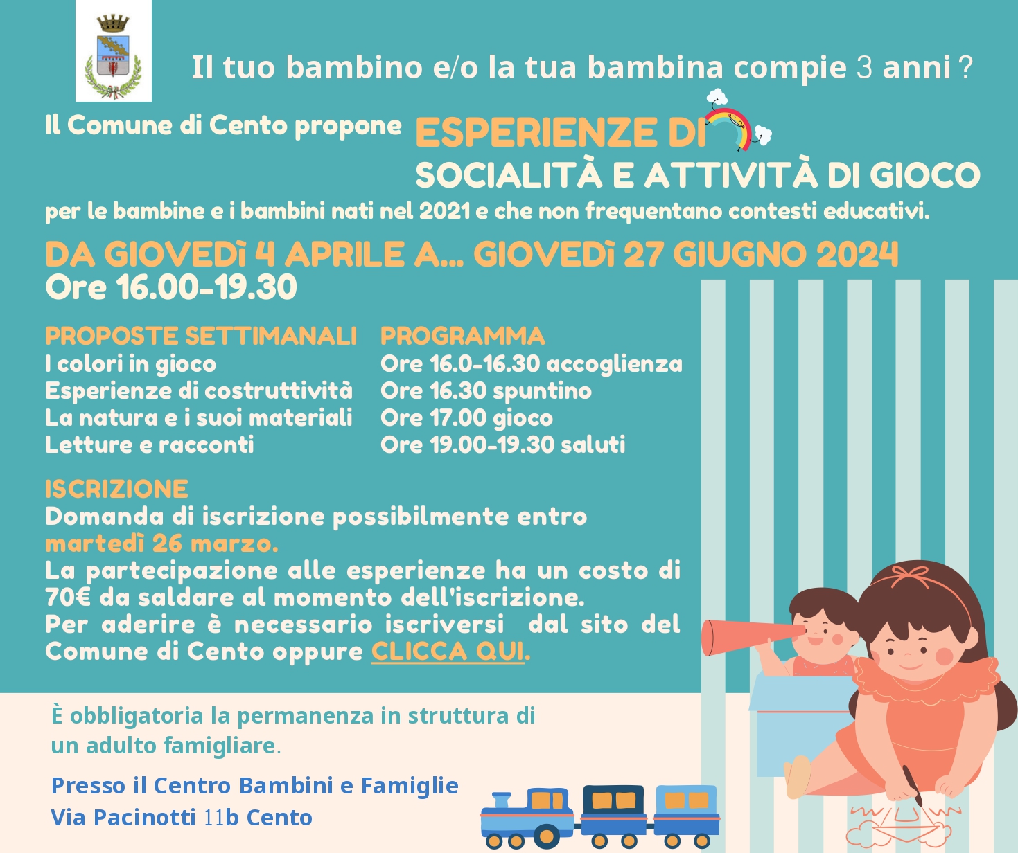 cartolina informativa
