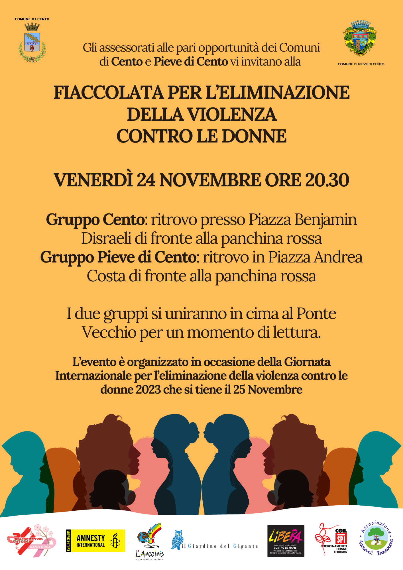 locandina fiaccolata