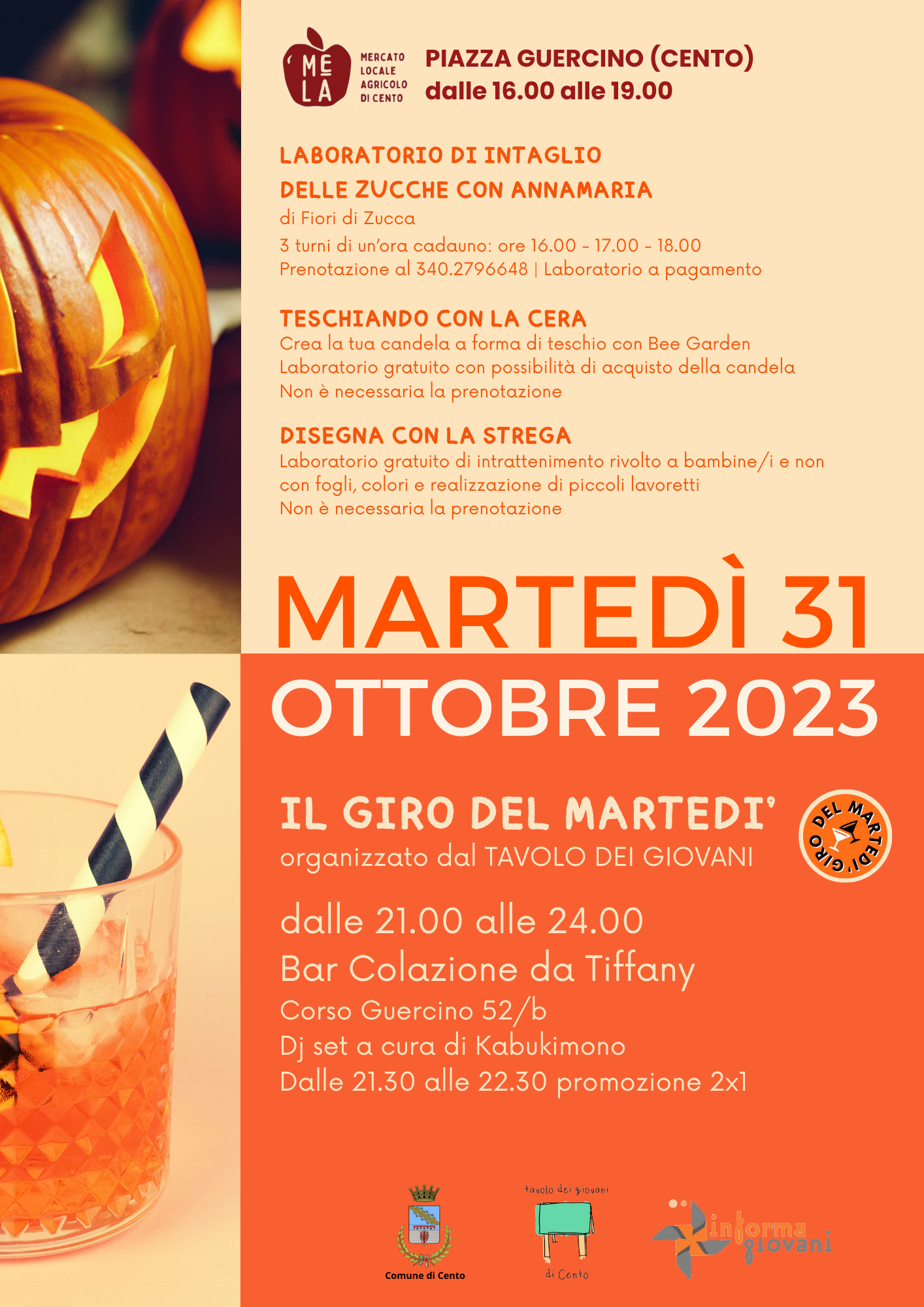 locandina Halloween in centro storico