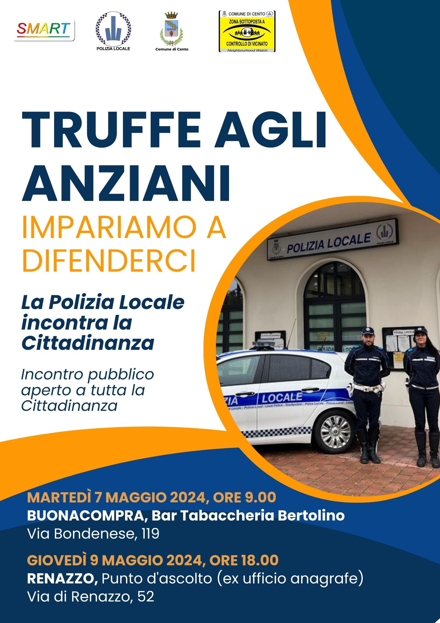 locndina incontri Buonacompra e Renazzo