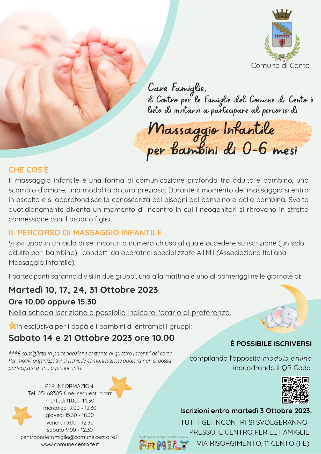 locandina massaggio