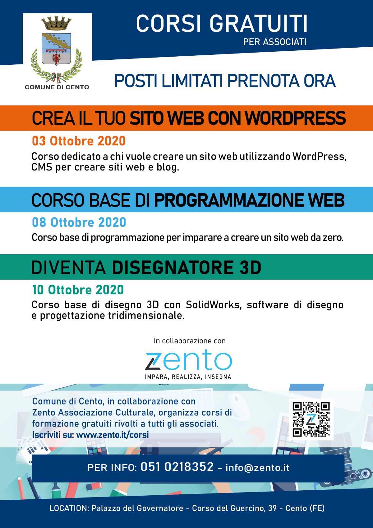 descrizione corsi organizzati
