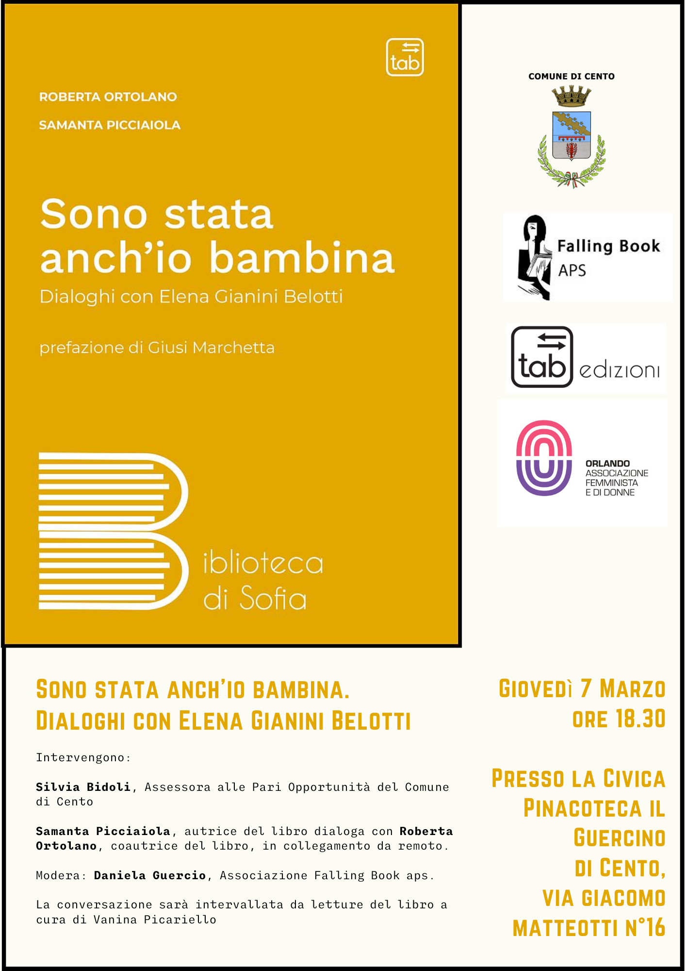 locandina presentazione libro