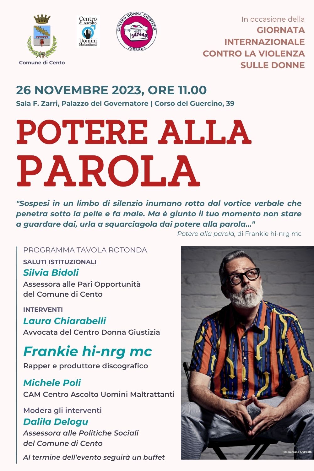 locandina Potere alla parola