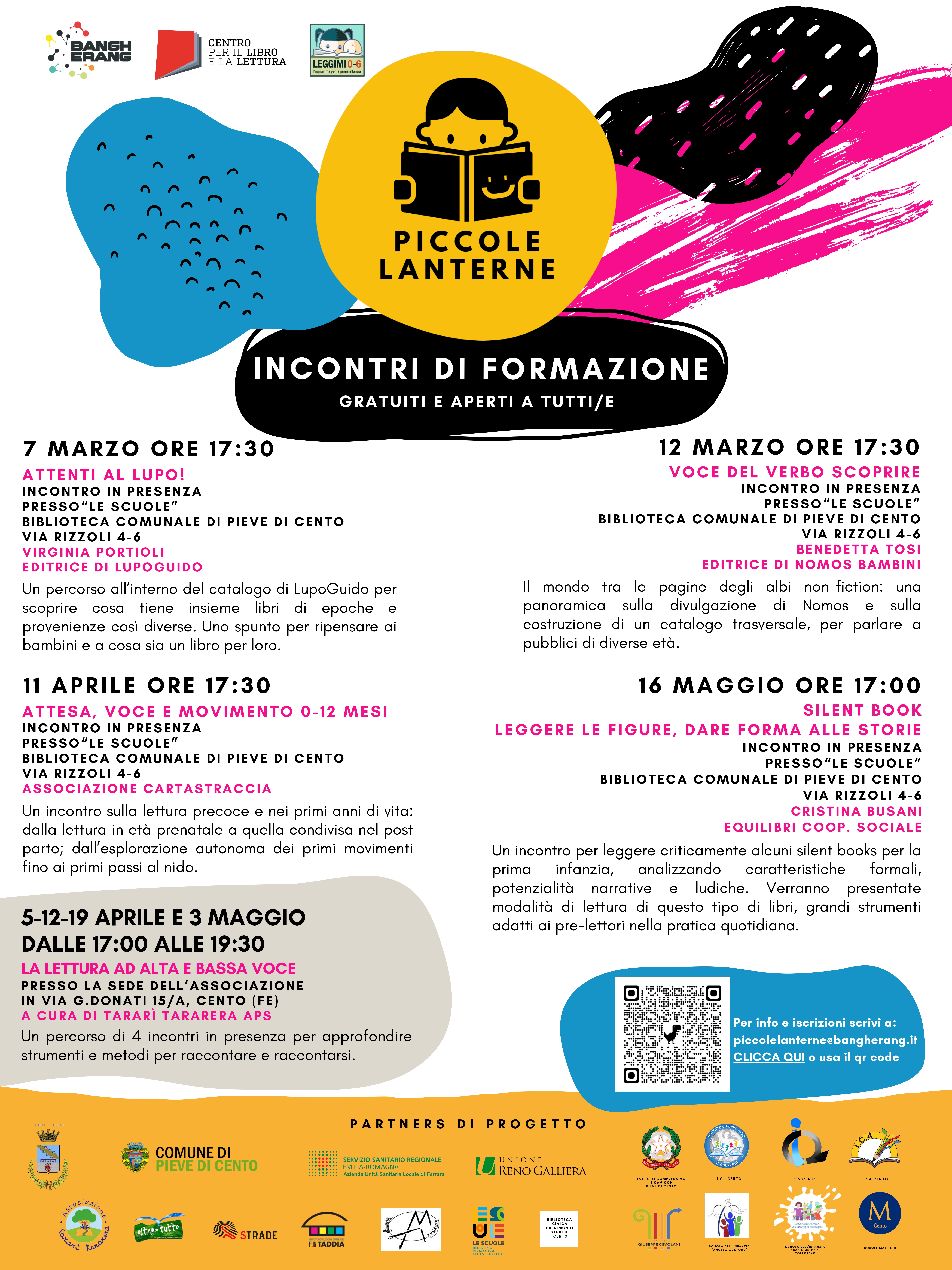 Locandina formazione piccole lanterne