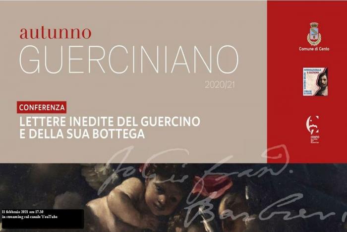 invito conferenza 11 febbraio 2021 con titolo e quadro Guercino