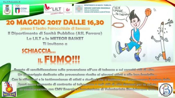 schiaccia il fumo