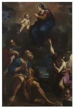 Quadro Guercino 'Madonna della Ghiara San Pietro pentito'