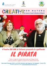 locandina informativa con fotografia autori teatro Zig Zag