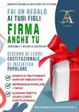 locandina raccolta firme comitato promotore