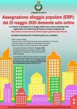 locandina avviso assegnazione alloggi Erp