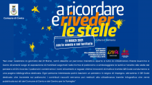 banner con titolo data e spiegazione iniziativa, loghi Comune di Cento  Libera e Avviso pubblico