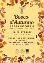 locandina informativa Bosco d'Autunno