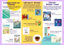 brochure informativa pieghevole tre pagine