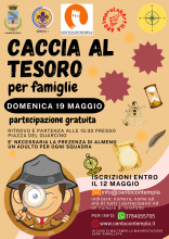 locandina informativa Caccia al Tesoro