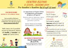 cartolina informativa Cre primaria