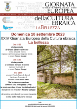 Locandina programma Giornata ebraica