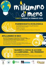 Locandina iniziative M'illumino di meno