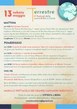 locandina con programma del festival