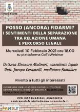 locandina descrittiva informazioni del seminario e disegno di un muro con apertura