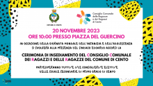 cartolina insediamento Consiglio Comunale dei Ragazzi e delle Ragazze