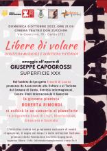 locandina evento con informazioni