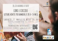 cartolina invito 'Da mamma a papà'