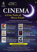 locandina programmazione Cinema di Una Notte di Mezza Estate