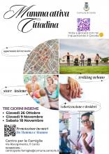 locandina con i temi trattati e relative fotografie descrittive