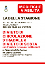 infografica viabilità Rocca per eventi Bella Stagione