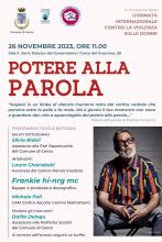 locandina Potere alla parola