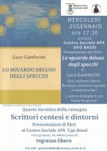 locandina di presentazione con copertina del libro