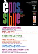 locandina informativa con programma degli eventi