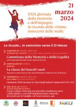 Locandina programma nelle scuole