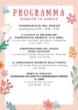 programma di sabato 13 aprile