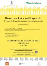locandina descrittiva Usura racket e soldi sporchi