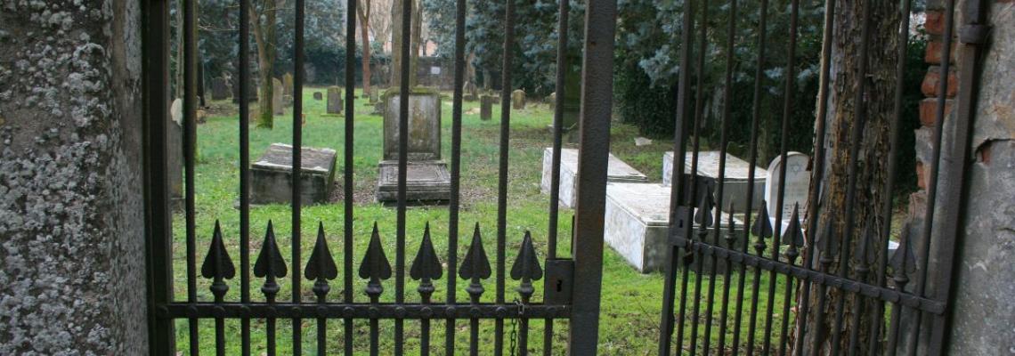 ingresso del cimitero ebraico