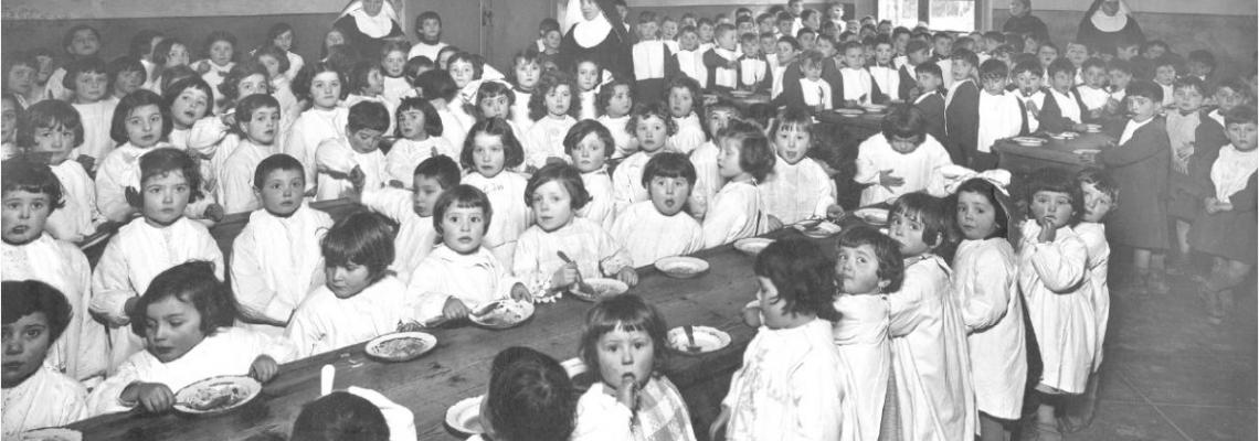 fotografia alunni asilo Giordani fino '800