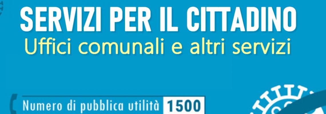 scritte bianche su sfondo azzurro