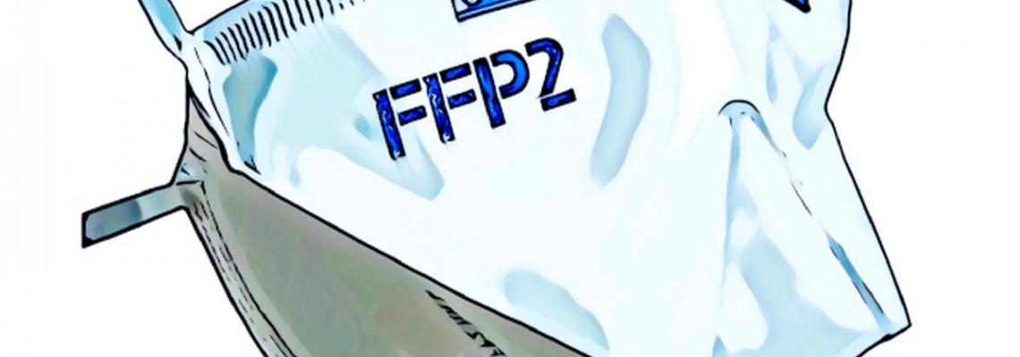 disegno mascherina ffp2