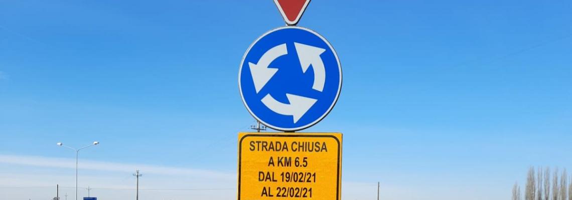 rotatoria ex bivio dondini Corporeno strada provinciale 66