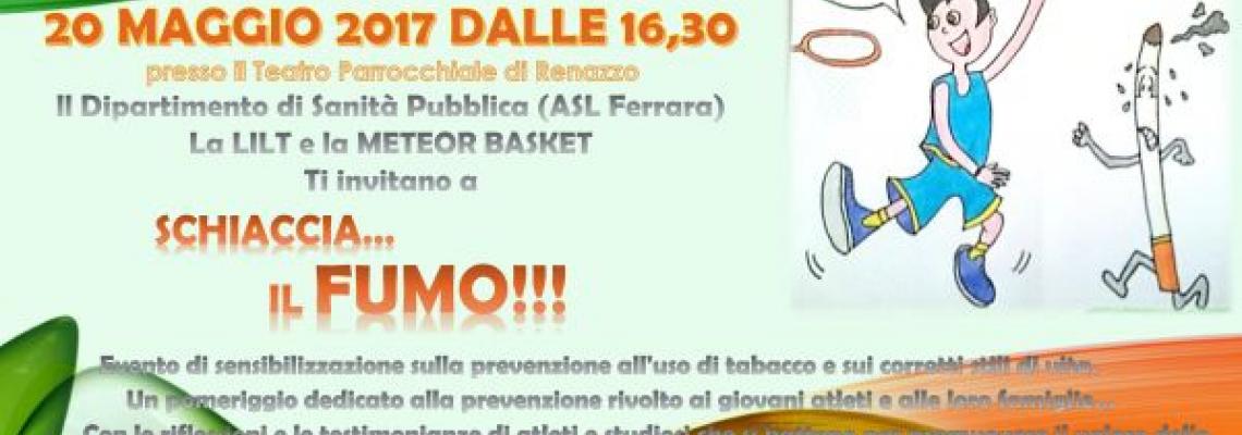 schiaccia il fumo