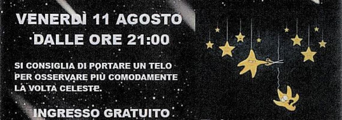 serata sotto le stelle