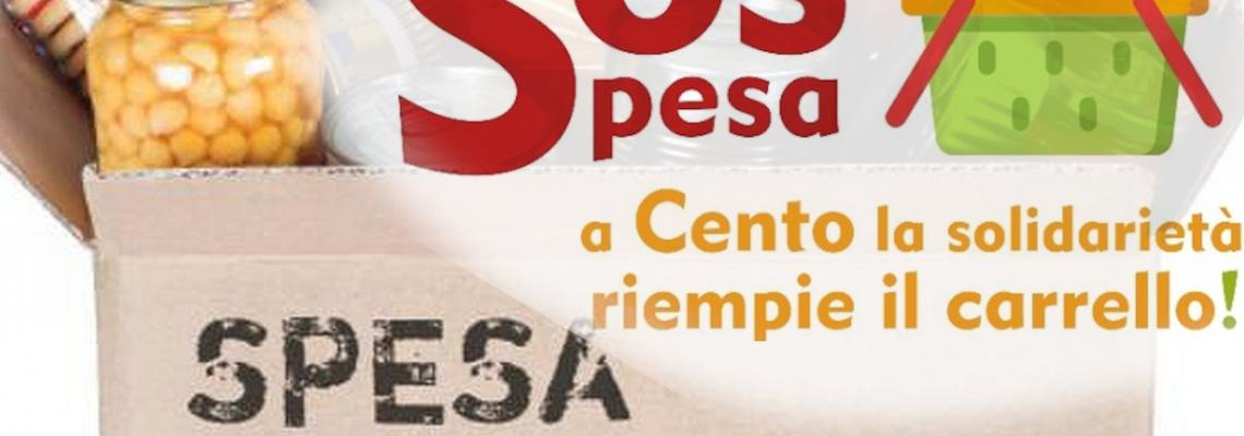 Cestino con generi alimentari